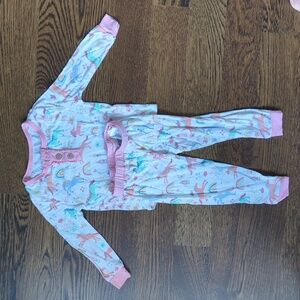 Mud Pie unicorn pajamas